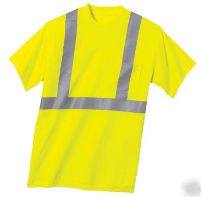 6 safety CLASS2 tshirts 2-4XL PERSONALIZEDFREE4UR co