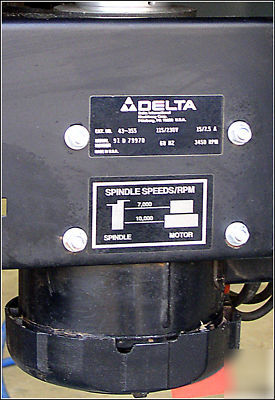 Delta wood shaper/molder