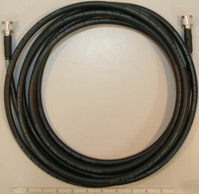 Huber & suhner n(m) to n(m) M17/75-RG214 mil-c-17 20'
