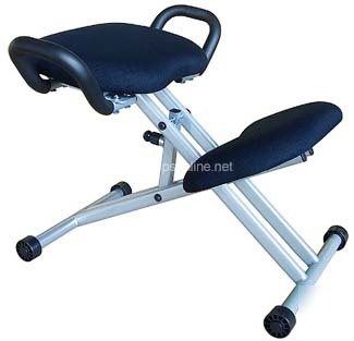New ergonomic kneeling posture office chair bk fabric
