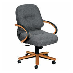 Hon company mngrl midback chair 2614X2834X4134MOKCLARE