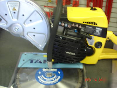 Wacker BTS1035 L3 concrete saw 1YR warranty free blade