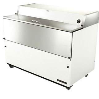 True tmc-58 milk cooler, mobile, 16 crate capacity, 58