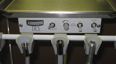 Dental equipment mobile 2 handpiece cart & vacuum pkg.