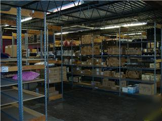 12't x 3'w x 2'd backroom pallet shelving - best item 