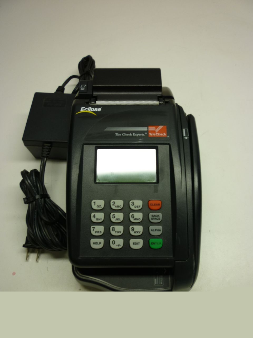 Eclipse quartet reciept pos printer card telecheck