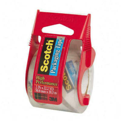 New scotch super-strength sure start packaging box tape