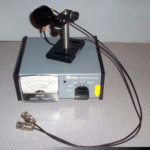 Antel optronics ar-S2 photodetector & power supply