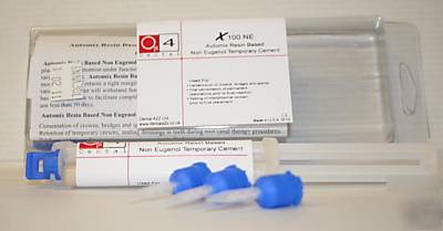 Dental supply, temporary luting cement, non eugenol