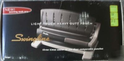 New swingline light touch heavy duty punch 32 sheet 