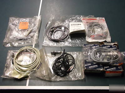 Proximity/limit switch, 7 total. honeywell, balluff