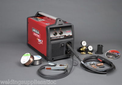 Lincoln power mig 180C mig welder pkg K2473-1