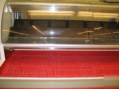 36' deli display case - combination hot and cold