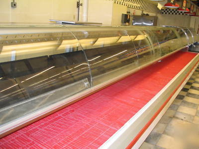 36' deli display case - combination hot and cold
