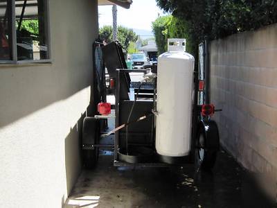 Barbeque trailer/bbq trailer