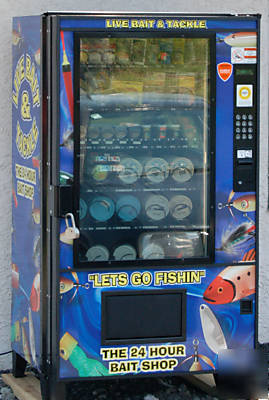 Liberty 24 hour bait shop: live bait & tackle vending
