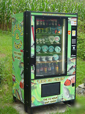 Liberty 24 hour bait shop: live bait & tackle vending