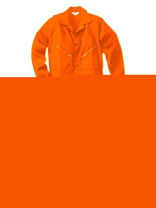 New walls mens work cotton coveralls orange 62X36
