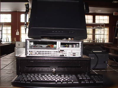 Pos 4-station bar/restaurant-vital link-incl main cpu 