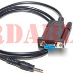 Programming cable for vertex standard radio HX240 HX340