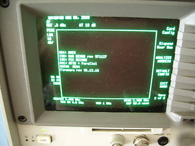 Agilent 8594Q/8594E qam db-c 2.9GHZ spectrum analyzer