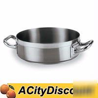 Carlisle 603307 7.75QT brazier pan s/s aluminum core