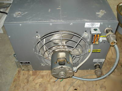 Trane steam / hot water unit heater great for shop deck