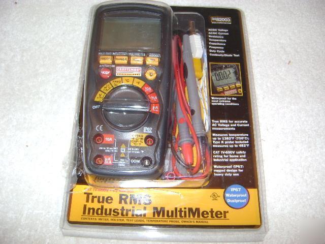 Craftsman prof. rms multimeter 82003 voltage acdc meter