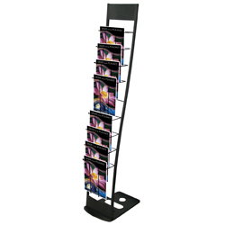 Trade show exhibitor series 240 literature display