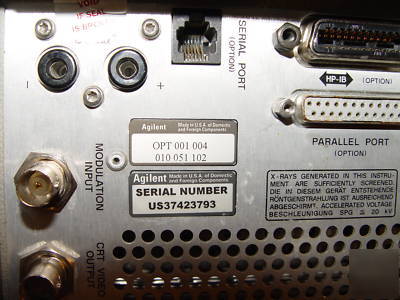 Hp agilent 8920B rf test set