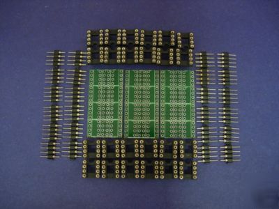 Lot of 12X adapters two single to one dual op-amp