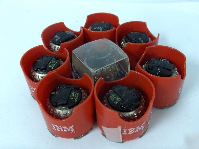 Lot of 8 ibm selectric elements symbol artisan etc