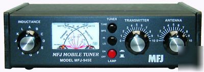 Mfj 945E tuner, mobile, 300W, with mini cross meter