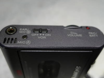 Sony microcassette m 909 near mint