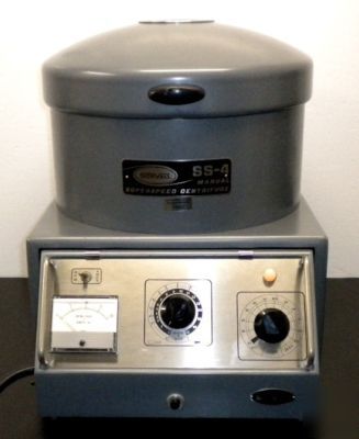Sorvall ss-4 superspeed centrifuge w/ ss-34 rotor nice