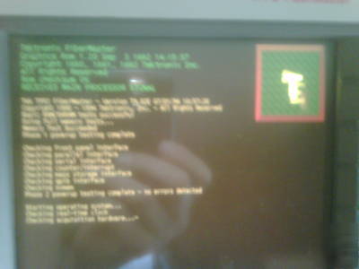 Tektronics fibermaster TFP2 with fs 1315 module 