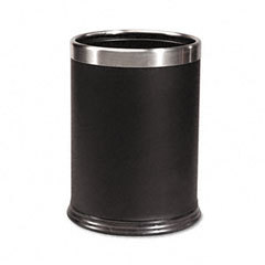 United receptacle hideabag steel mesh wastebasket