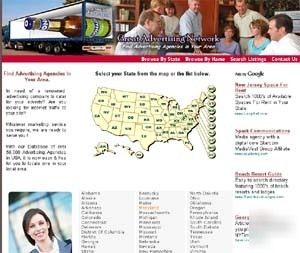 Us advertising network directory website + free hosting