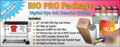 Wide format dye sublimation mutoh printer 