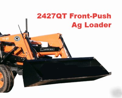 Bush hog 2427 front end loader agco,john deere,kubota