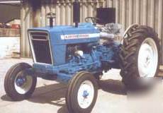 Ford tractor 2000 -7000 shop & parts manual 1965-75 a