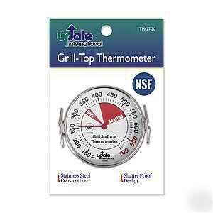 New grill top thermometer ss (griddle thermometers) 