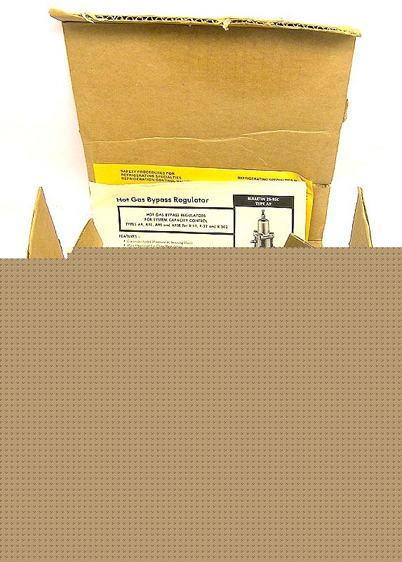 New parker flo-con bypass hot gas pressure regulator A9