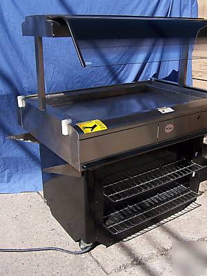 Alto shaam hot food island warmer display merchandiser