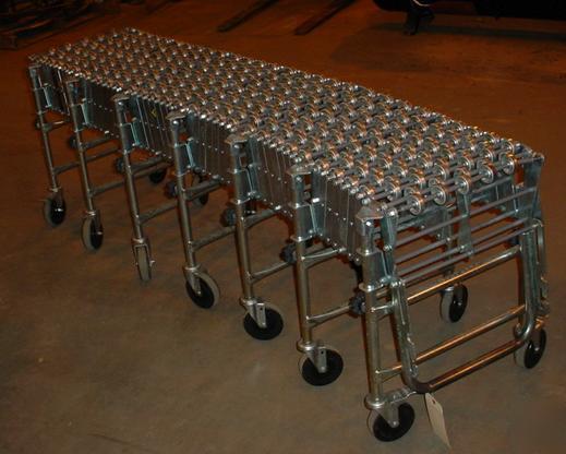 Model 275 flexible gravity conveyor nestaflex steel 