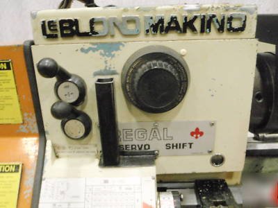 7217 le blond makino regal 15â€ servo shift lathe