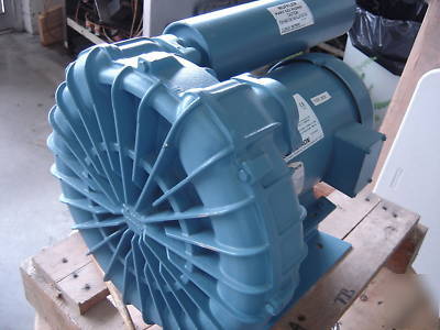 Eg&g rotron regenerative blower DR6D89 225 scfm 5 hp