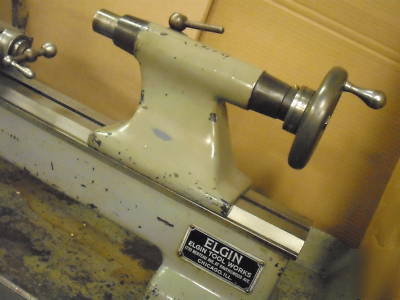 Elgin hi rpm (3600) model shop lathe 8