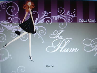 Plum gift box website and inventory for sale - cute 