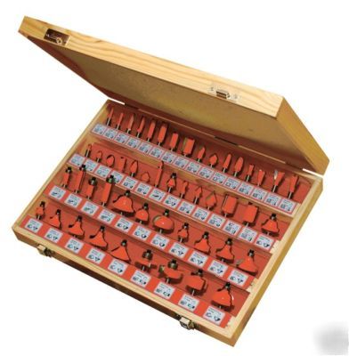 Router bit set, 50 pc router bit set, router bits